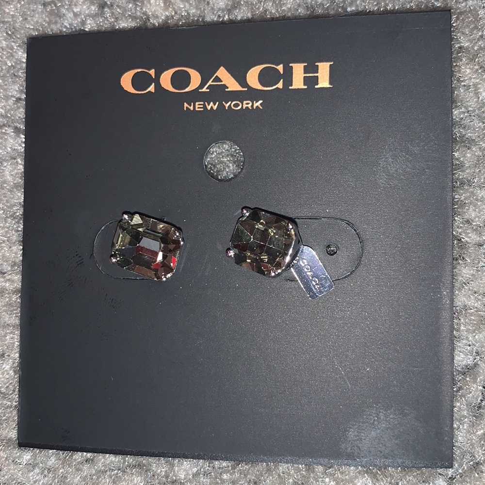 ๐ BRAND NEW COACH EARRINGS ๐ - Picture 2 of 3